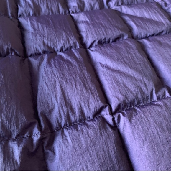 Trina by Trina Turk purple down lined bomber jacket - Picture 11 of 16